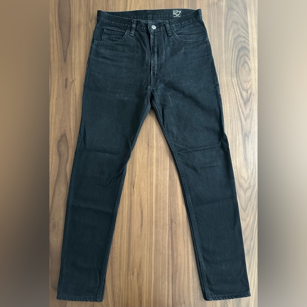 OrSlow Men's Black Skinny Jeans